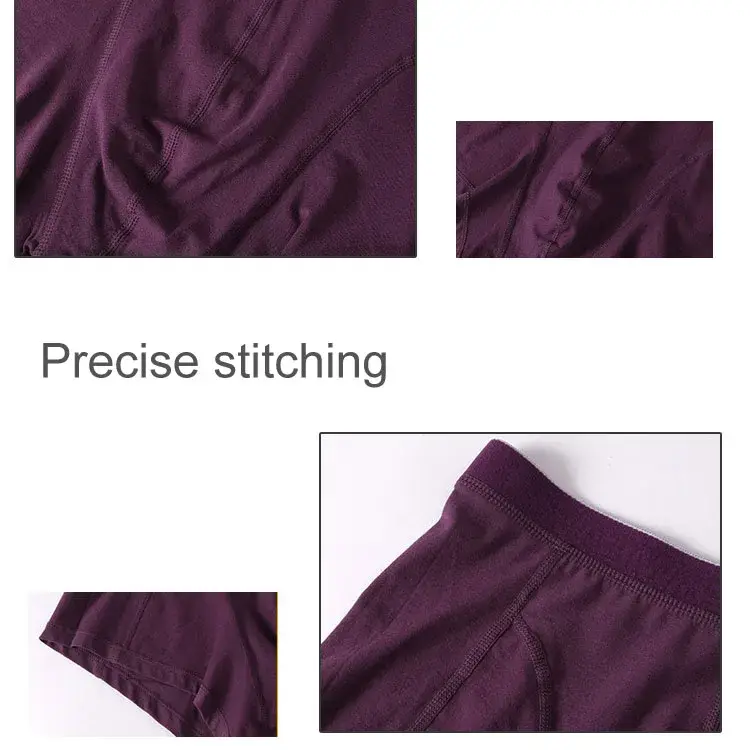 Plus Size 5xl 6xl 7xl Bamboo Underwear Mens Boxers Sexy Panties Summer Bamboo Fiber Boxer Briefs Mid Rise Underpants Cuecas