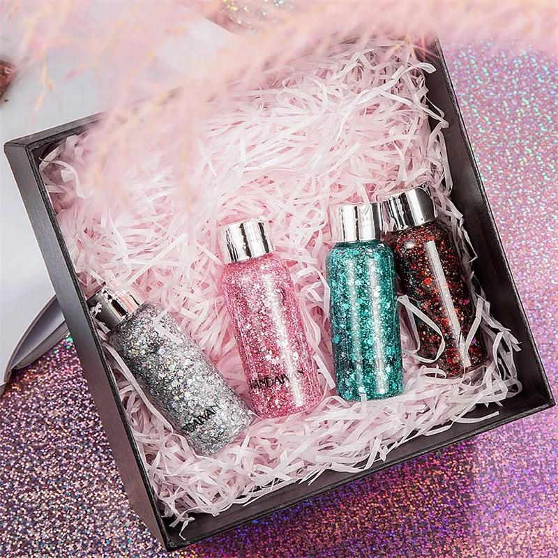 Eye Glitter Body Face Glitter Gel Art Waterproof High Gloss Shine Glitter Multifunctional Makeup Painting Brighten Stage Makeup
