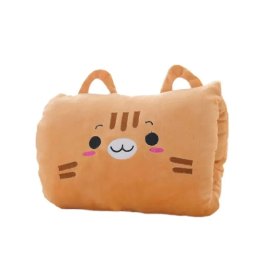 New Children's Plush Pillows Hand Warmers Gloves Adults Cartoon Nap Pillows Cushions Creative Hand Warmers Plush Children's Toy