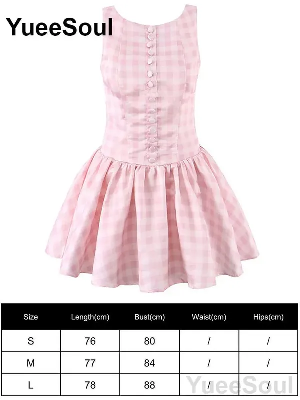Pink Women's Dress Elegant Evening Birthday Party Female Dresses 2026 Summer New Sweet Cute Y2K Casual High Street Lolita Dress