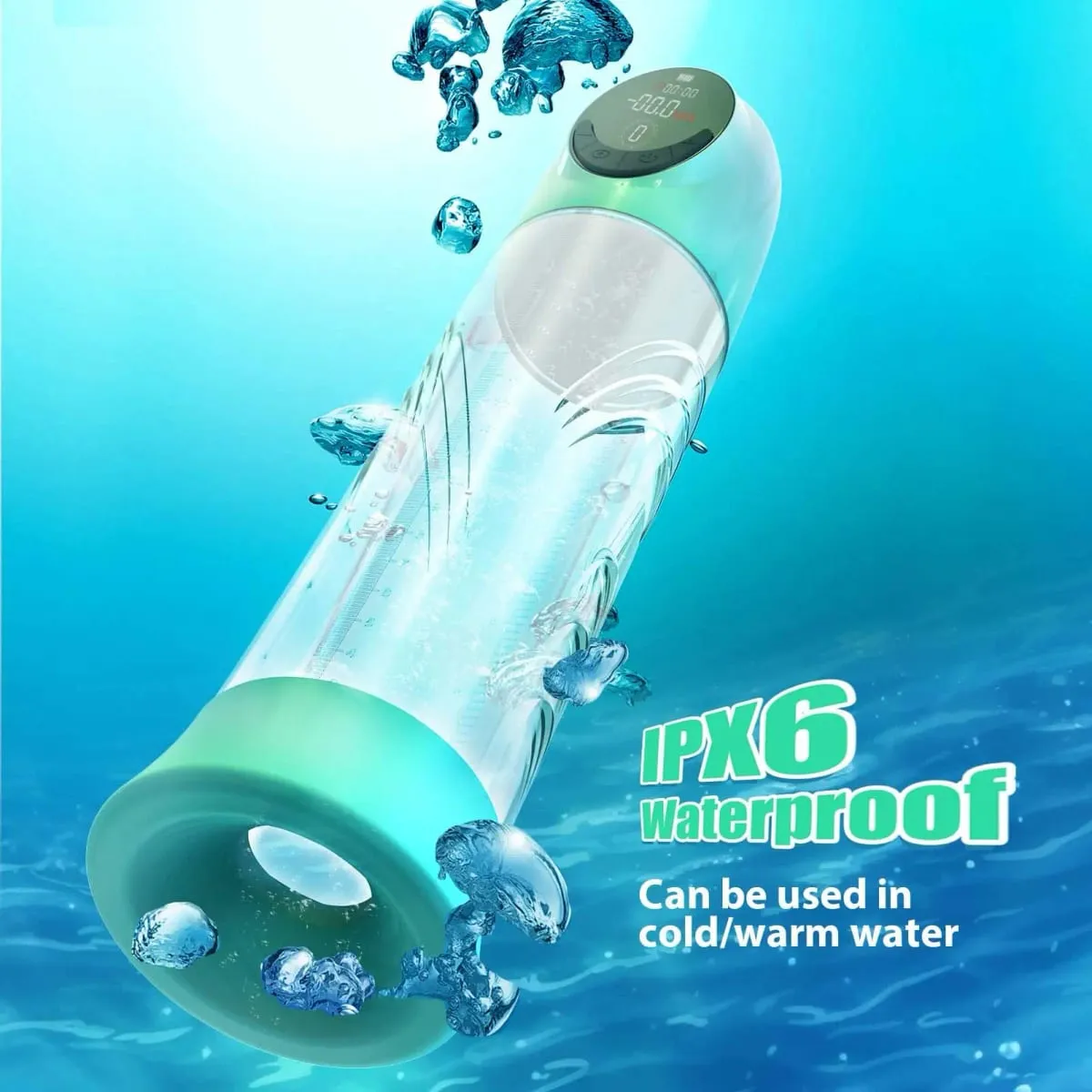 Electric Penis Pump Adult Sex Toys Dick Enlarger for Men Erection Air Water Extender Erotic Machine Set