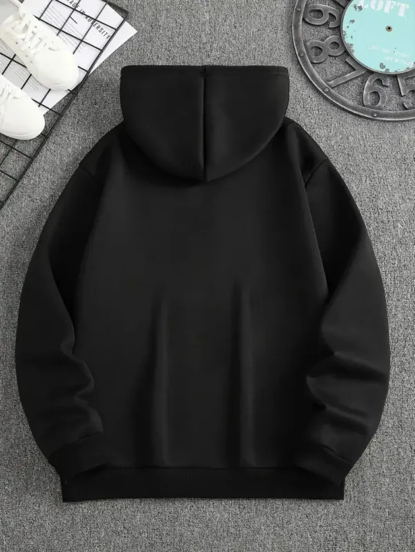 Hot selling new men's autumn fashion letter print comfortable and soft hoodie outdoor urban sports casual wear