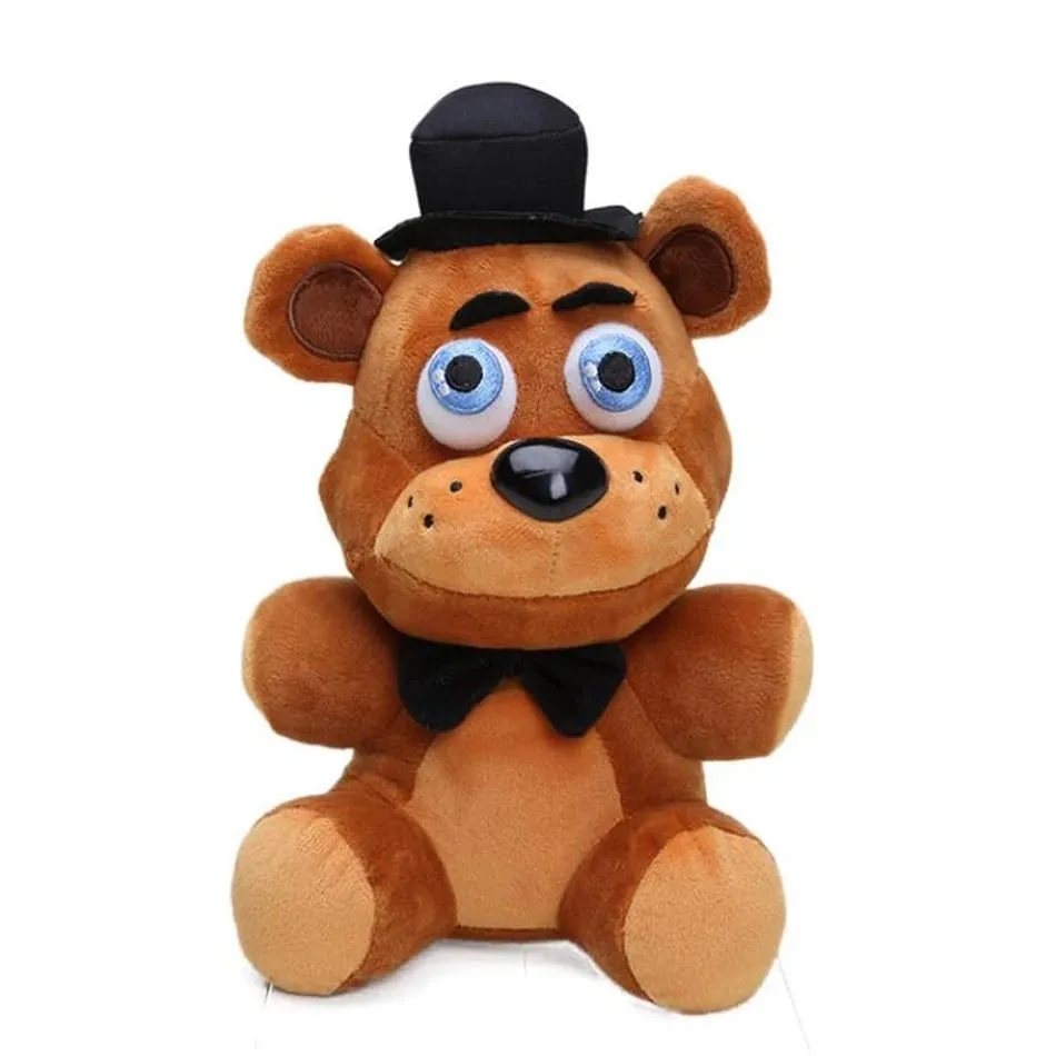 FNaf 18CM Plush Toys Bonnie Bear Foxy Cartoon Stuffed Dolls Freddy Kids Cute Game Doll Gifts