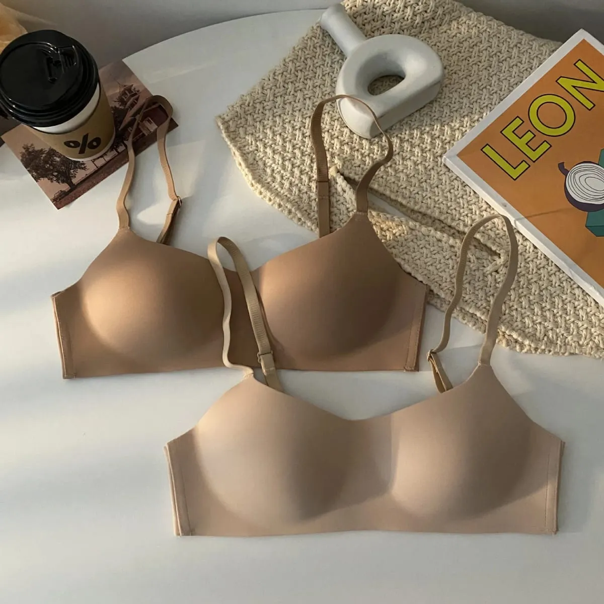 Seamless Bras For Women Small Chest 1/2 Cup Push Up Bra Non-Wire Bra Women Support Underwear Sexy Lingerie Female Intimates
