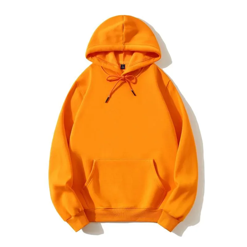 Fashion Print High-Quality Hoodie Custom Logo Personal Group Brand Embroidery Men and Women Thick 100 % Cotton Pullovers Fleece