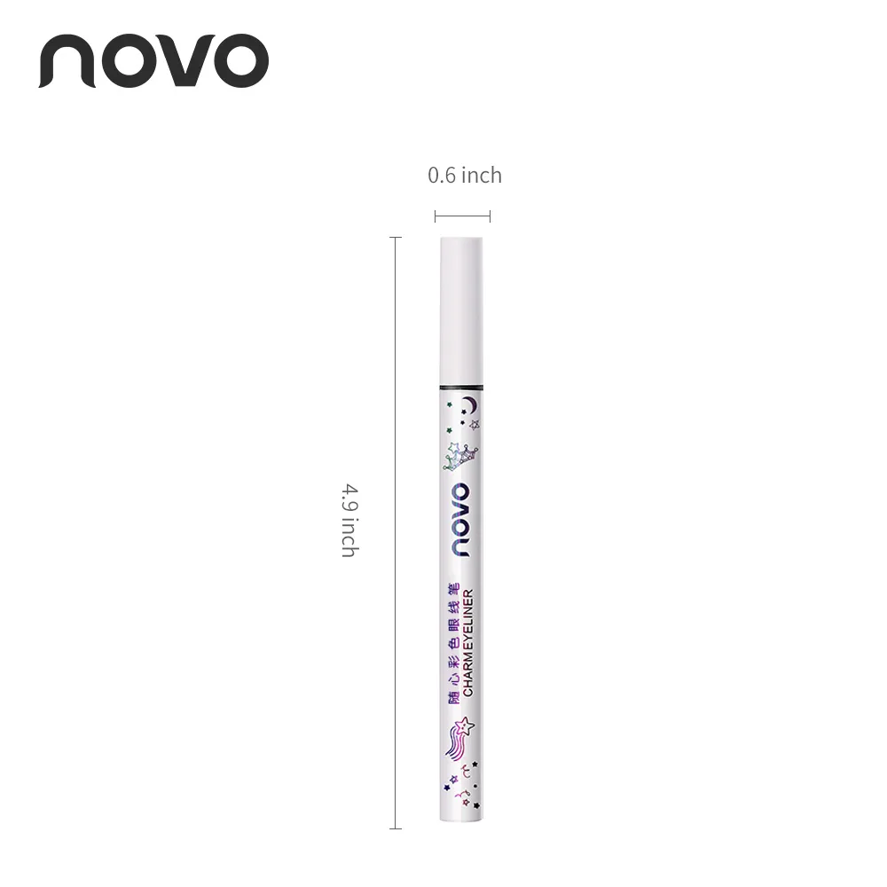 Colorful Eyeliner Multi Color Eyeliner Slim Pen Smoothly Outlines Creative Eye Makeup Eye Makeup