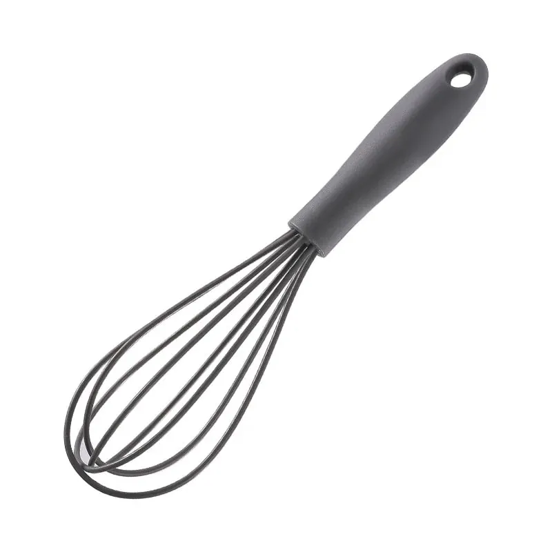 6-inch Mini Children's Silicone Egg Beater Household Manual Cream Egg Mixer Kitchen Baking Tool