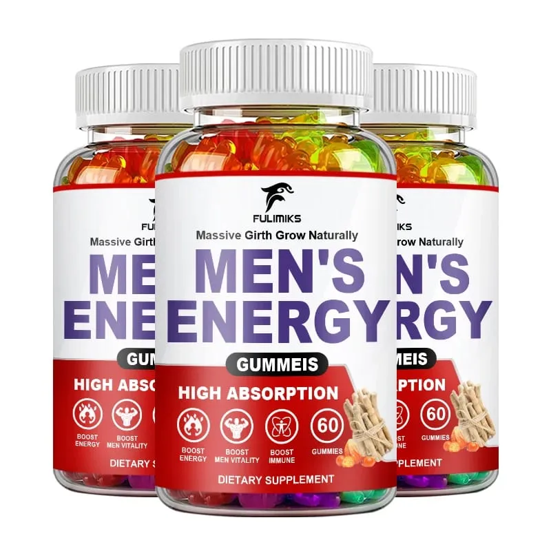 【Buy 1 Get 1 Free】Testosterone Booster Gummies For Men - Enhances Strength & Stamina - Optimizes Performance Male Enhancement