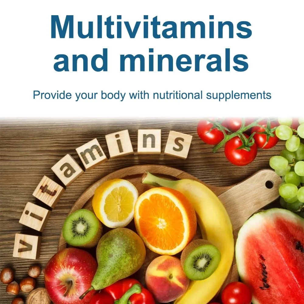 Once Daily Multivitamin Capsule with 45 Mg of Iron Easily Absorbed Dietary Supplements