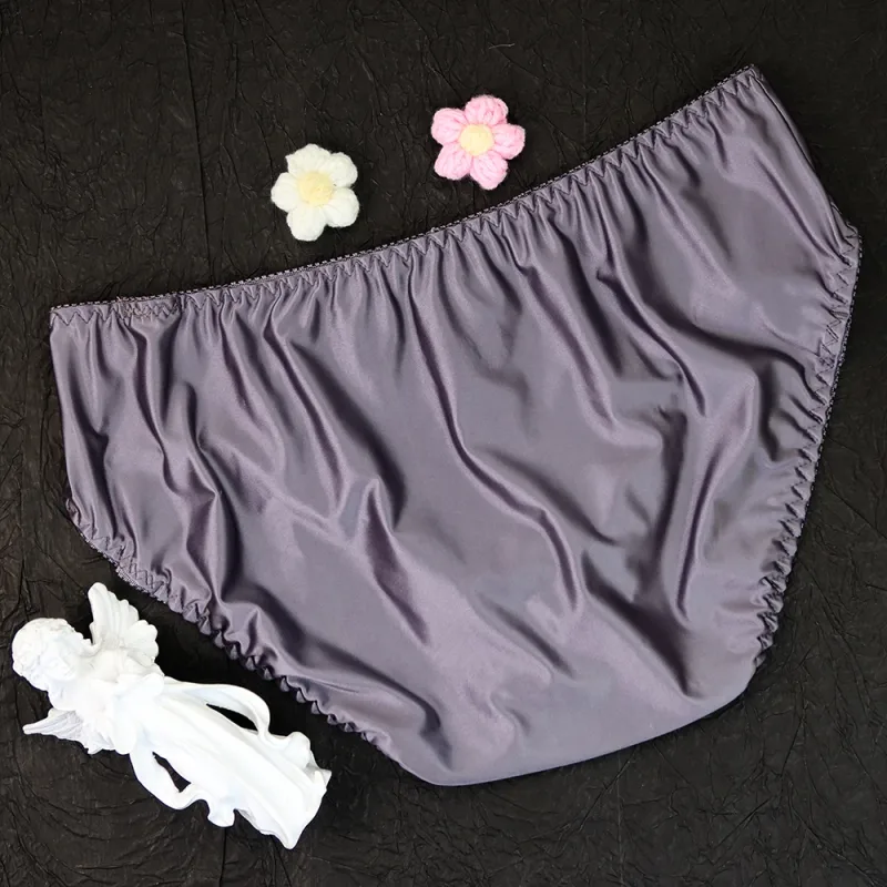 smooth Briefs Silky Men's Underwear Glossy Sports Men Swimsuit Interior Hombre Panties mens sexy underwear
