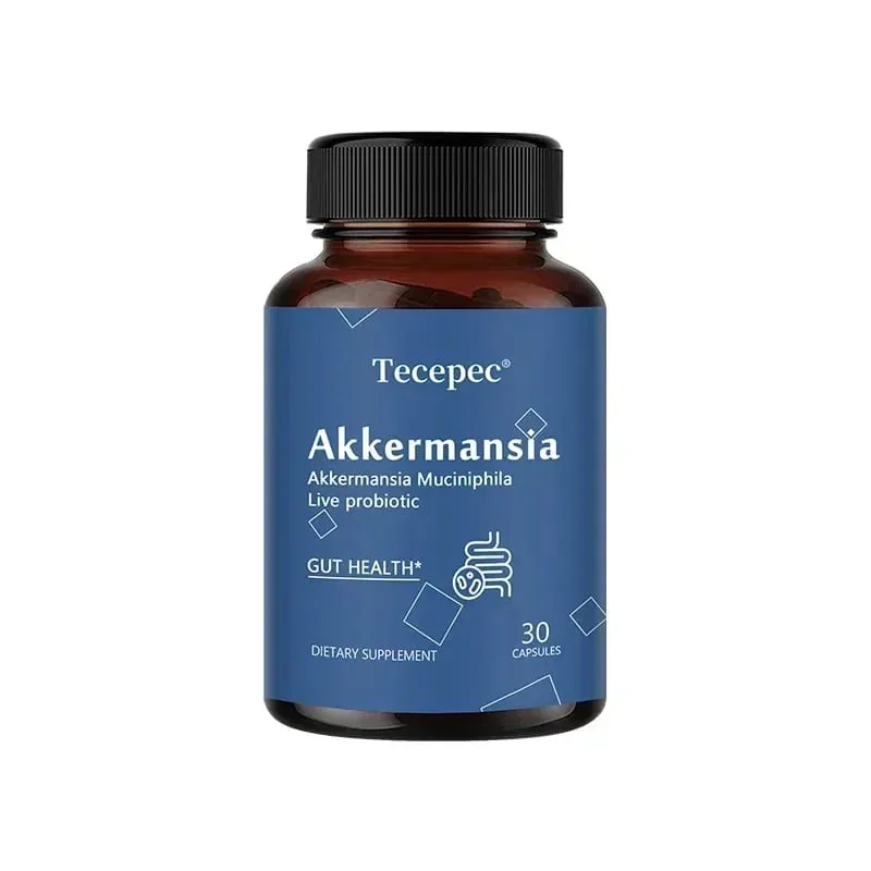 Akkermansia Probiotic Gut Health Support Supplement | Contains Akkermansia Muciniphila – Enhances Nutrient Absorption