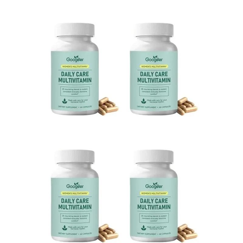 Women's Multivitamin Capsules with Inositol Minerals & Herbal Blend for Daily Nutrition Support and Energy Vitality 60 Count