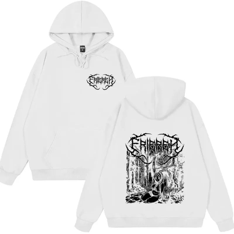 Anime Frieren: au-delà de la fin du voyage t-shirt Frieren Manga gothique sweat à capuche pour homme femmes vêtements vêtements d'hiver Style ample streetwear
