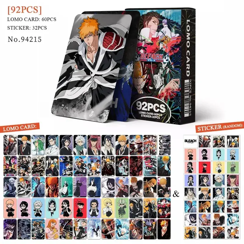 Anime Aanval op Titan‌ Lomo Kaart Ansichtkaart Speelgoed Haikyuu Apotheker Dagboeken Honkai Star Rail Collectie Kaarten Met Stickers Gift