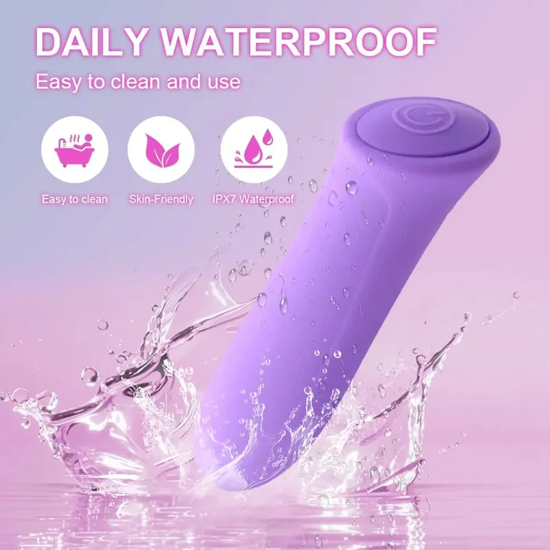 Wholesale Mini Bullet Vibrator for Women Sex Toys G-spot Clitori Stimulator Female Maturbator Vagina Vibration Adult Erotic Toys