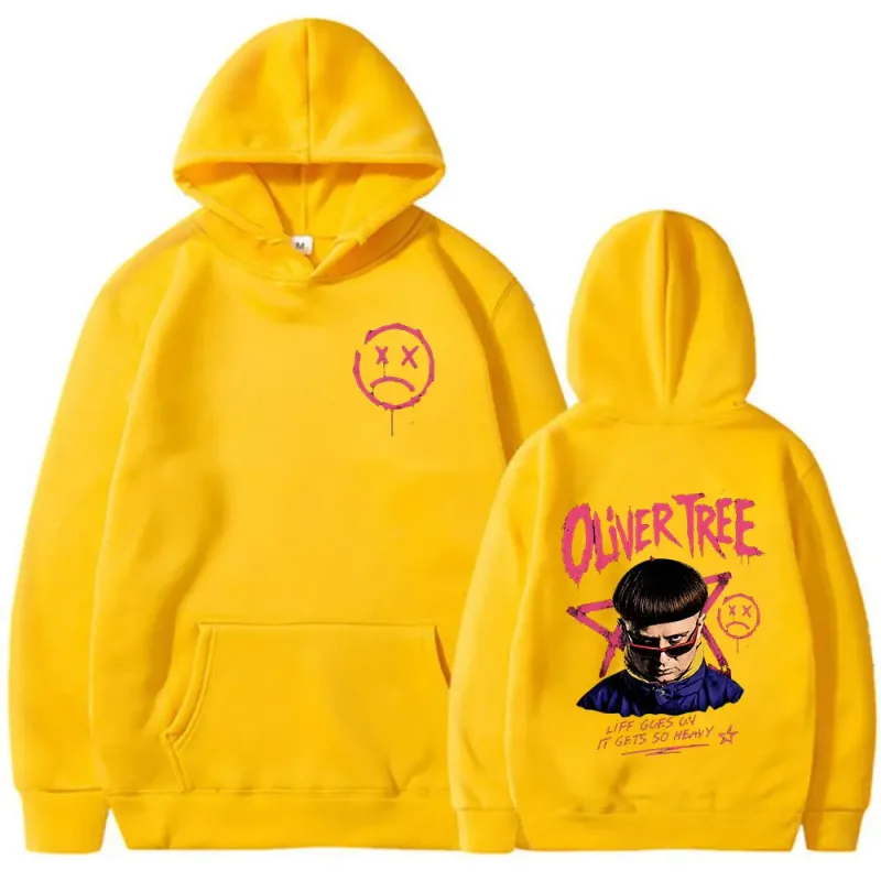 Rest in Peace Oliver Tree Hoodies Tribute Life Goes on 1993-2026 Memorial Sweatshirts Men Fashion Oversized Casual Pullovers