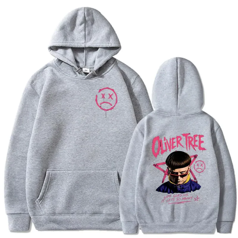 Rest in Peace Oliver Tree Hoodies Tribute Life Goes on 1993-2026 Memorial Sweatshirts Men Fashion Oversized Casual Pullovers