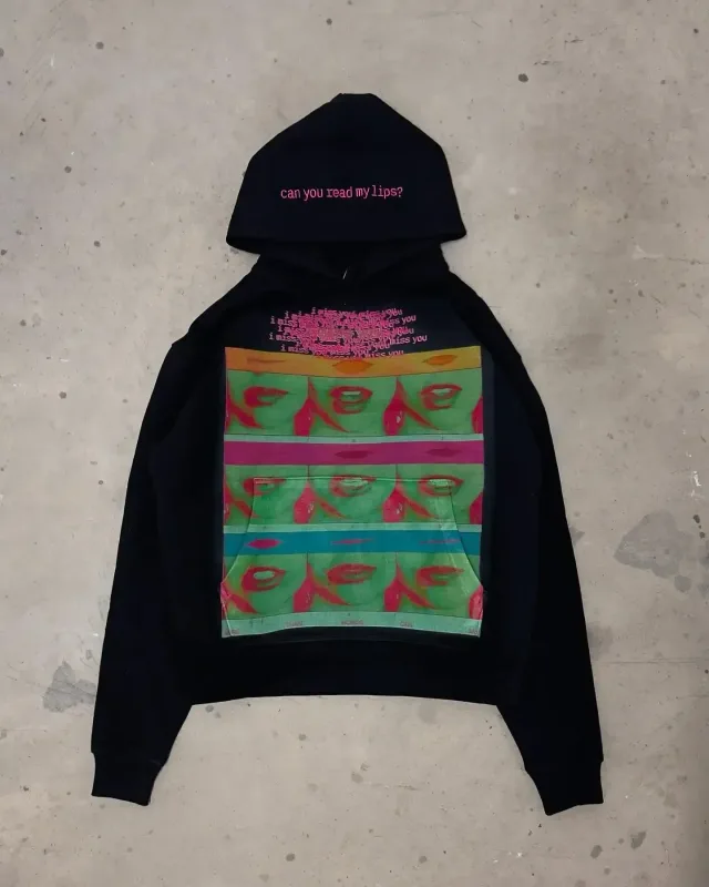 Harajuku Casual Letter Zip Oversized Hoodie Grunge Streetwear Gothic Sweatshirt Hoodies Women Tops Men Clothing Goth Y2k Clothes