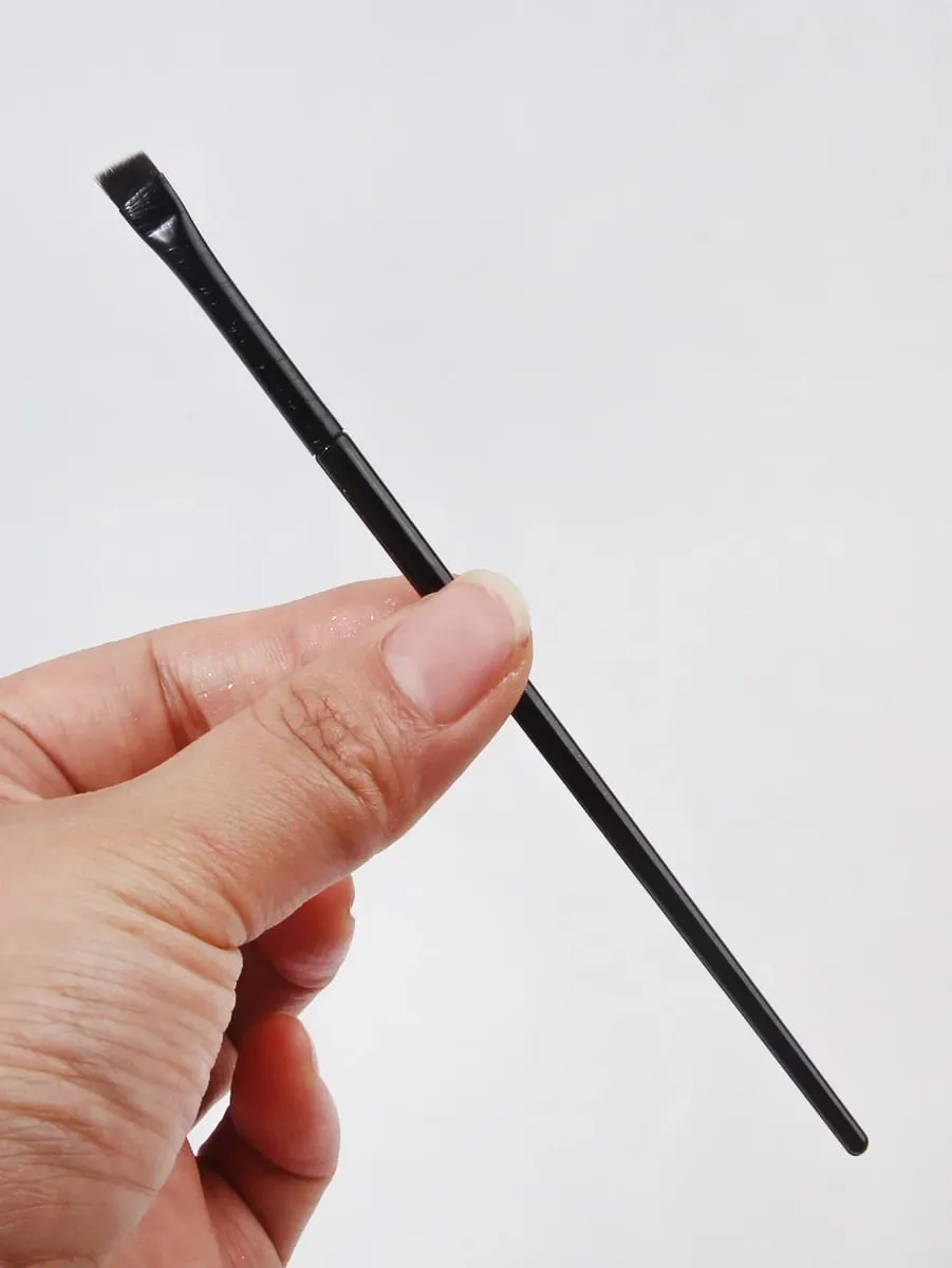 Flat Eyeliner Make up Brush Super Thin Angled Eyeliner Eyebrow Makeup Brushes Professional Exquisite Fine Eyebrow Makeup Tools