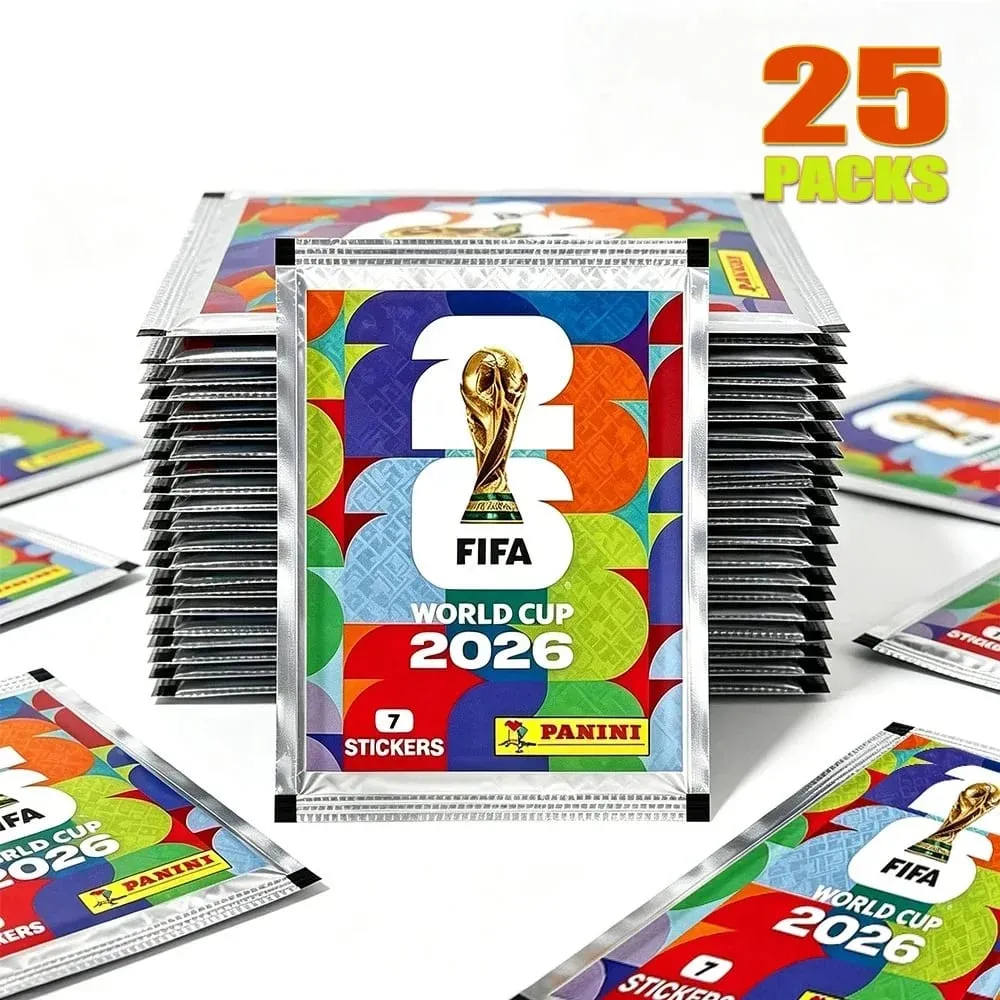 Hot Sales Panini Official 2026 FIFA World Cup Soccer Stickers Limited Edition Sticker Packs Fan Memorabilia gift Good Gift