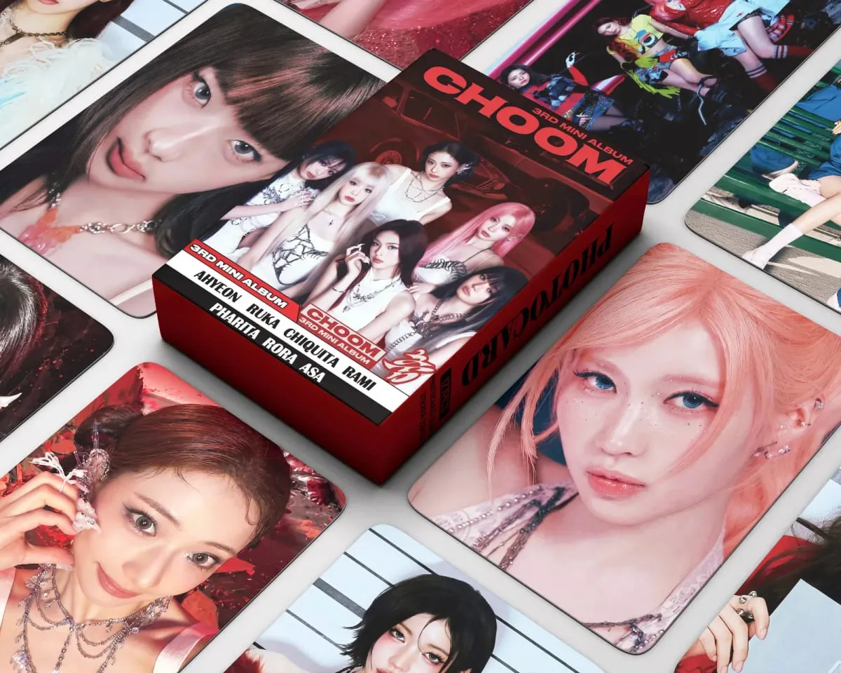 127PCS BM CHOOM Photocards Lomo Cards Set Photocards Photo Lomo Cards Fans Collection Printed Cards