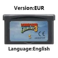 GBA Video Game Cartridge Console Card dDonkey Kong Mario Wario Series Kart Party for GBASP