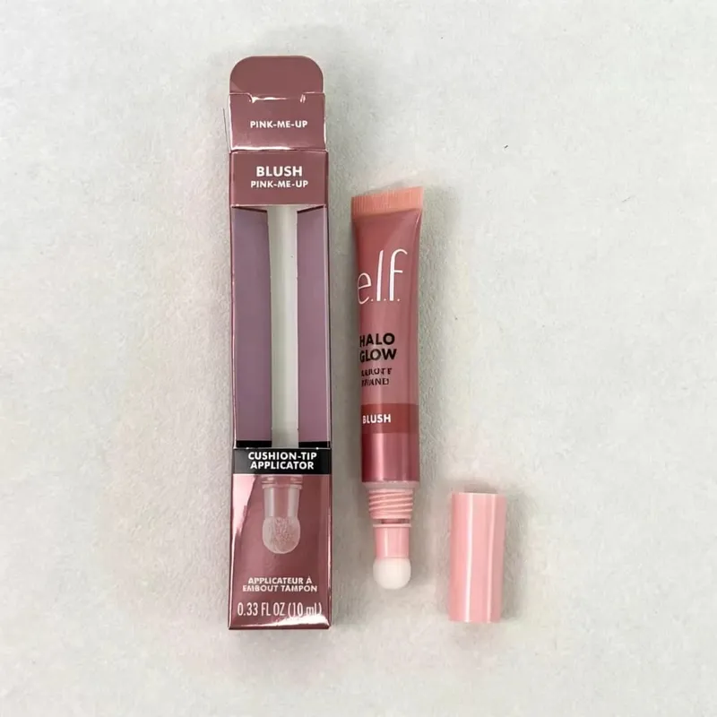 ELF Lip Gloss Natural Shine&Blush Liquid Waterproof and Sweat-Resistant Easy to Smudge Lightweight and Long-Lasting Makeup