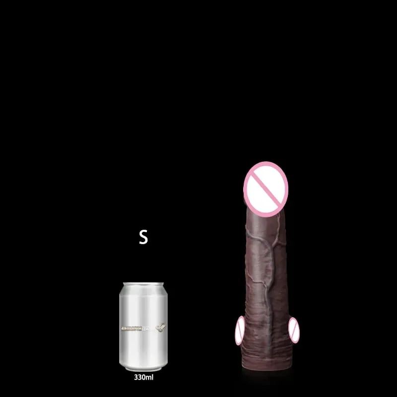 Super Soft Silicone Dildo with Suction Cup Flexible Big Penis G-spot Strap-On Sex Toy for Women Men Lesbian — image 6