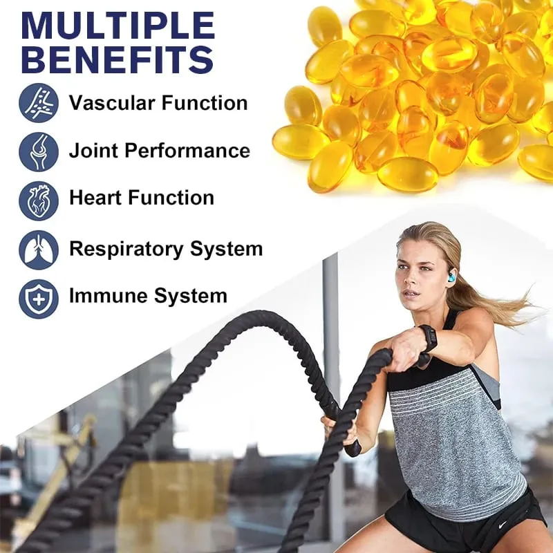 Buy 1 Get 1 Free! PQQ 40mg Supplement for Cognitive Function Booster Enhances Brain Energy Heart Brain & Anti-Aging Vegan