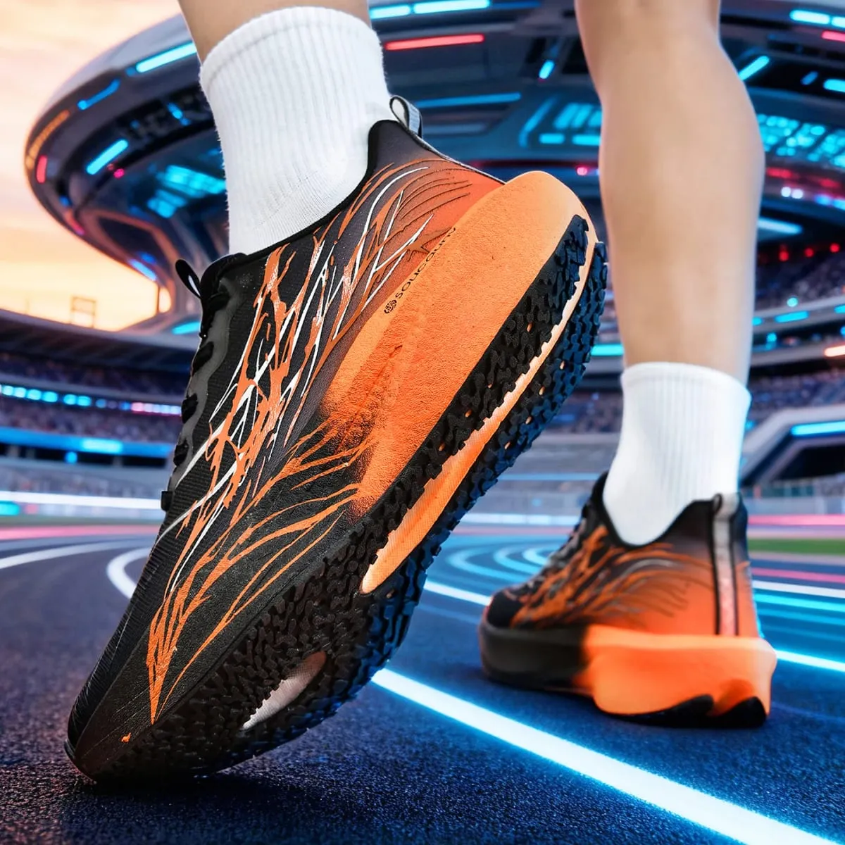 Men Running Shoes Casual Professional Marathon Sports Breathable Lightweight Women Comfortable Athletic Sneakers Carbon Board