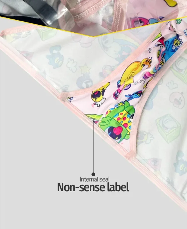 1PCS Volledige Print Cartoon Graffiti Mannen Slips Zachte Stof Brede Tailleband 3D U Pouch Laagbouw Close Fit Heren ondergoed