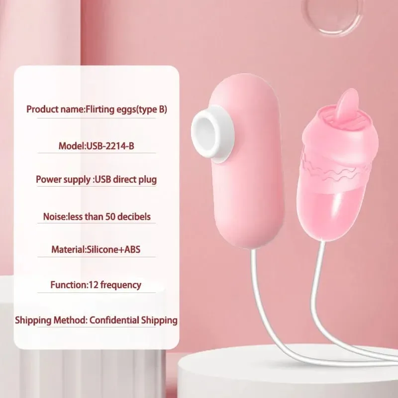 Portable Vagina Ball Sucking Vibrating Love Egg Massager Clitoral Nipple Stimulation Quick Orgasm Sex Toys For Women Adult Goods