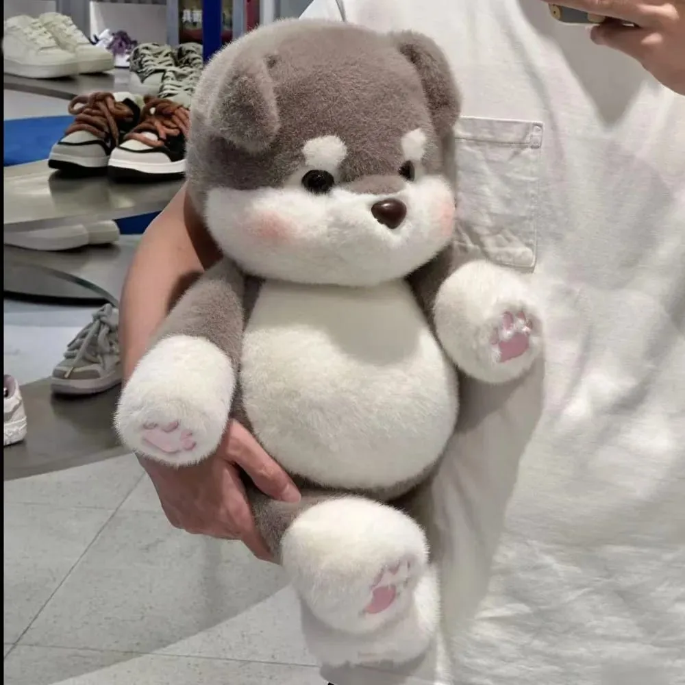 Creative Gift Soft Dog Stuffed Animal Plush Pillow Emotional Support Cute Stuffed Animals Plush 17.7inch Plush Pillow