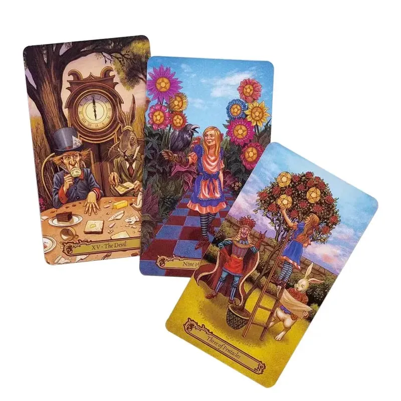 Tarot In Wonderland Card Oracle Card Entertainment Party Board Game And A Variety Of Tarot Options
