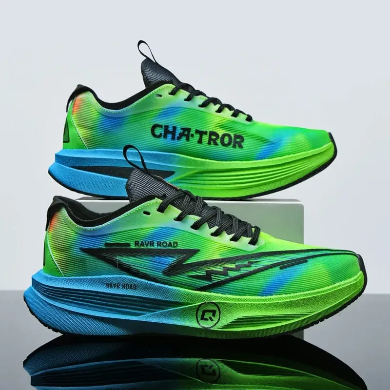 Running Shoes Men Marathon Sports Shoes CarbonBoard Shock-Absorbing HardWearing Comfortable Women Athletic Speciality Sneakers
