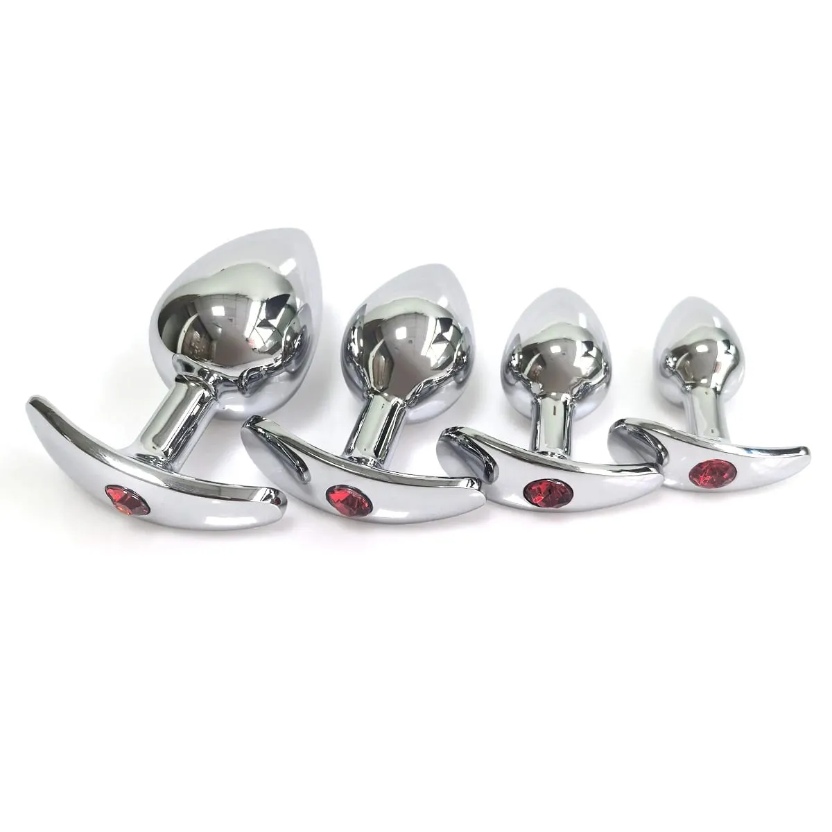 4 Size Metal Anal Plug Anchor Base Fit the Hip Design Tail Female/Male Dildos Couples Adults Game Adult Toys Sex Toys