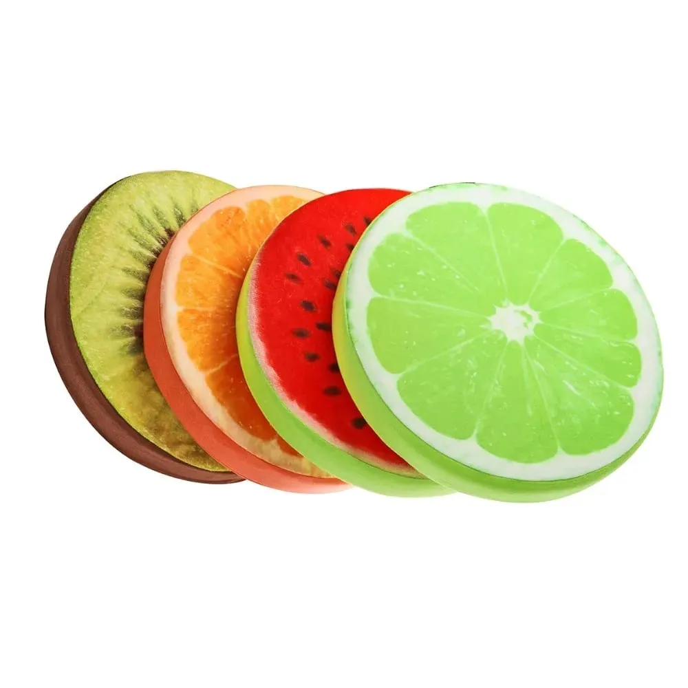 Kindergarten Office Sofa Pillow Funny Round Pillow Seat Pads Fruit Seat Pads Chair Cushions
