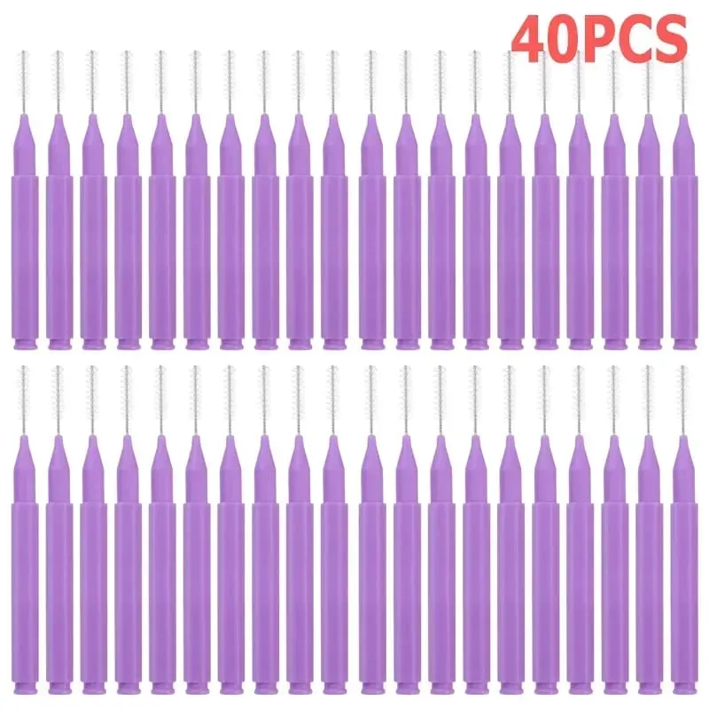 50PCS Mini Eyebrow Brush Portable Brow Perm Brushes Disposable Bendable Micro Eyelash Brow Lifting Brushes Applicators Tools