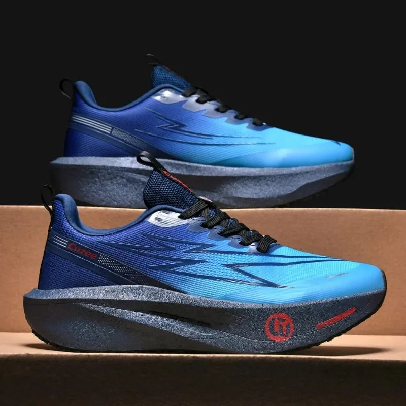 Men Running Shoes Carbon Board Speciality Marathon Sports Breathable Lightweight Women's Comfortable Athletic Leisure Sneakers