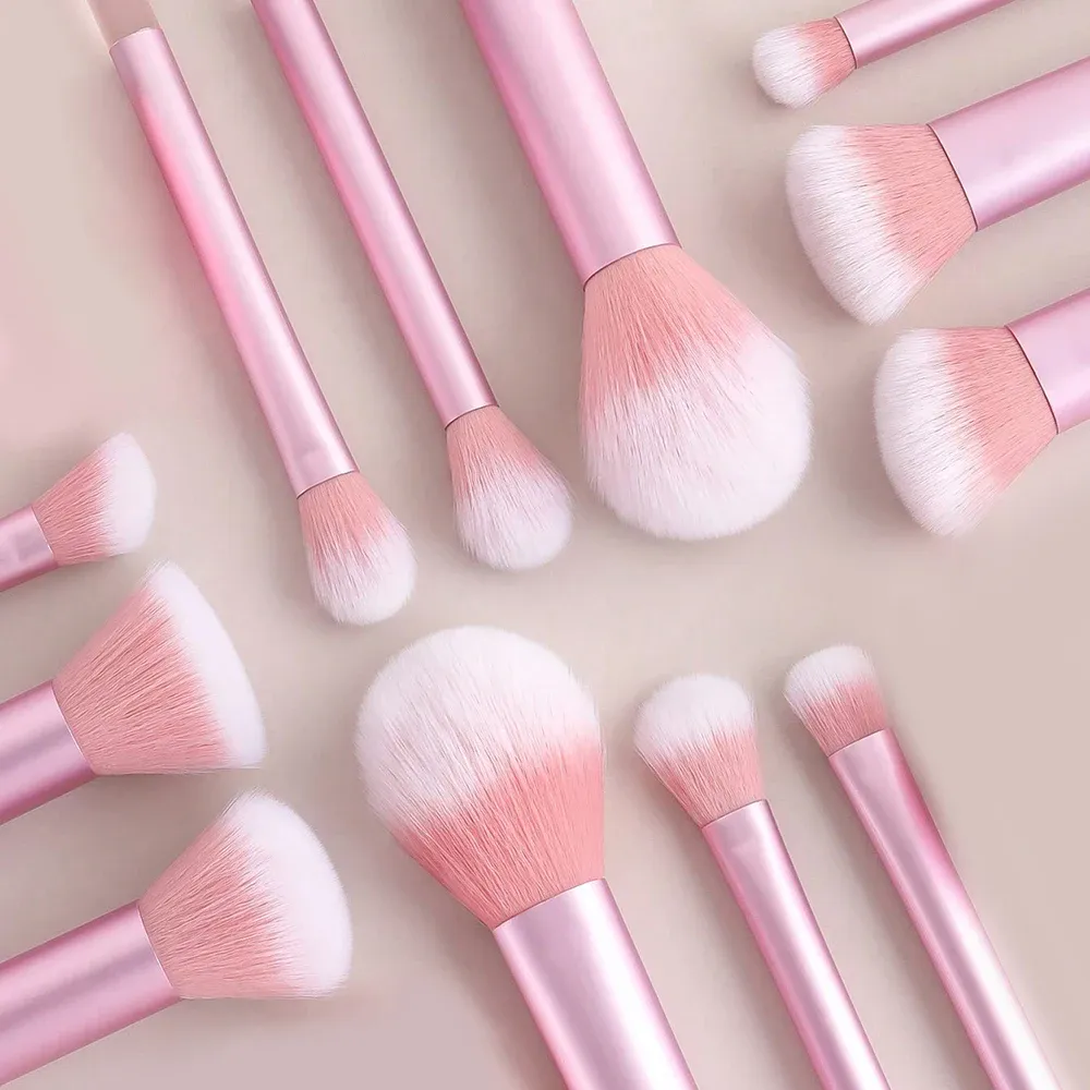 Makeup Brushes and Sponges Set Pink Makeup Puff Beauty Egg Headband Wristband Remover Kit Makeup Tool Gift 20-32pcs