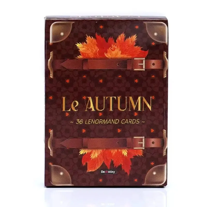 36 Card Oracle Deck for Divination Fortune Telling & Spiritual Growth Le Autumn Lenormand Cards 9*6cm