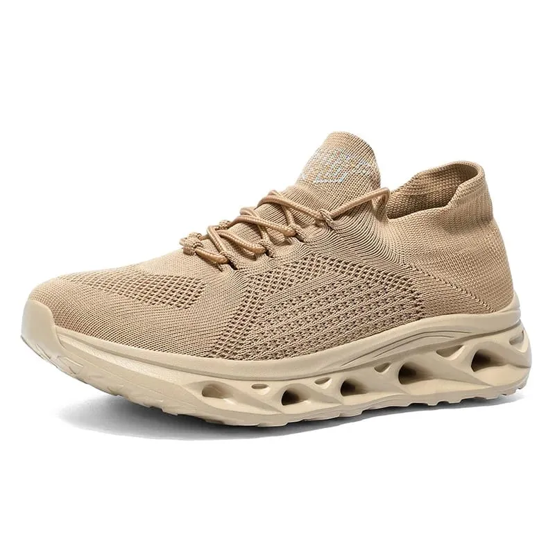 Sapatos De Caminhada Respiráveis ​​De Malha Leve Para Homens