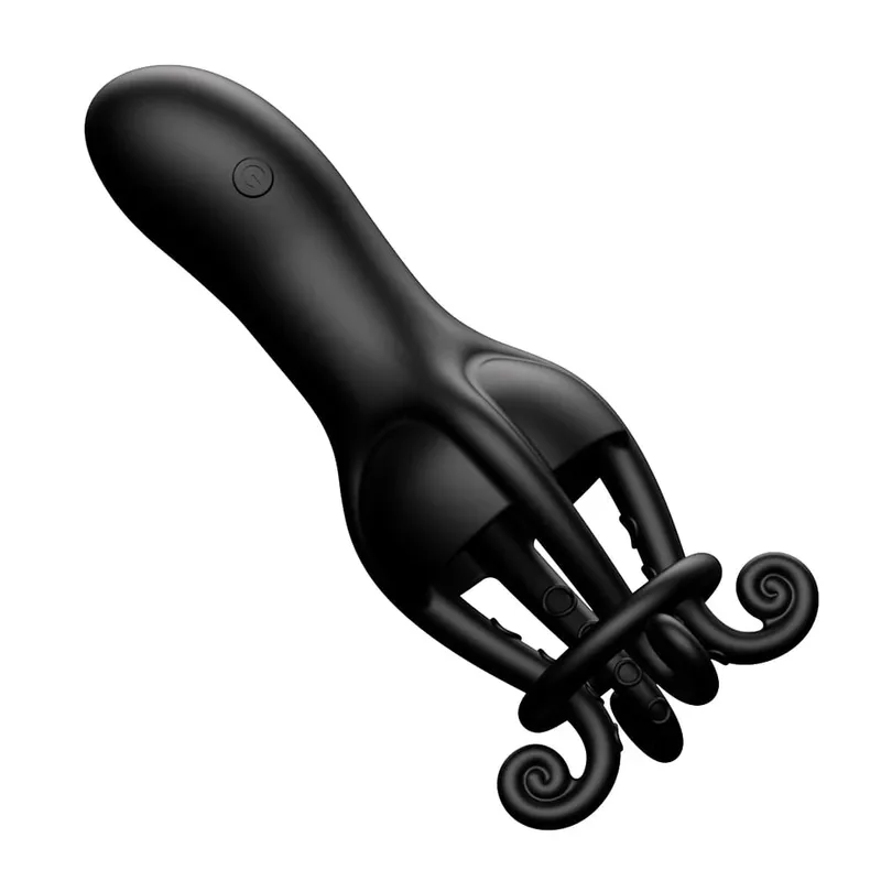 Sex Glans Trainer Penis Massage Licking Stimulator Oral Vibrator Ejaculation Delay Training Blowjob Masturbator Sex Toys for Men