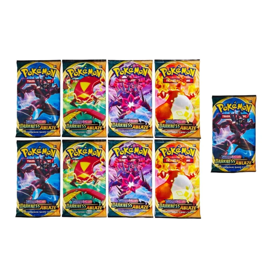 Pokémon TCG Sword & Shield Booster Box 360Pcs English Collectible Trading Cards Set Regalo ng Laruang Larong Anime para sa Mga Tagahanga ng Koleksyon ng Bata