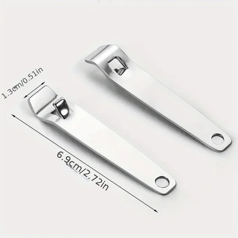 1/2PCS Stainless Steel Oral Liquid Vial Opener Nurse Doctor Tool Portable Ampule Bottle Opener Can Opener Kitchen Accessories