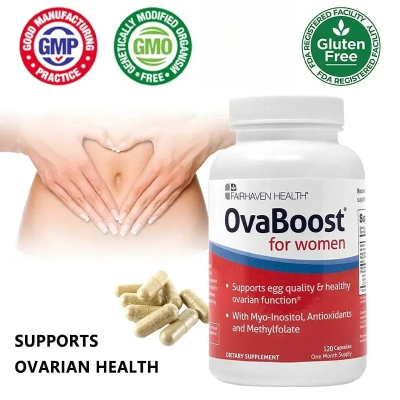 Bổ sung dinh dưỡng sinh sản tự nhiên - Chứa Inositol và Axit Folic thúc đẩy rụng trứng và cải thiện chất lượng trứng
