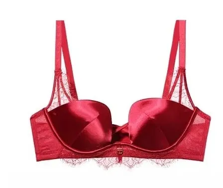 Tendance Ensemble Lingerie Léopard Dentelle Style Français Soutien-Gorge Push Up Petit Poitrine Anti Affaissement Toutes Tailles