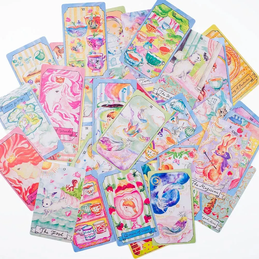 10.3*6Cm Day Dream Tarot 78Pcs Leisure Entertainment Game Card Family Gathering Divination Deck
