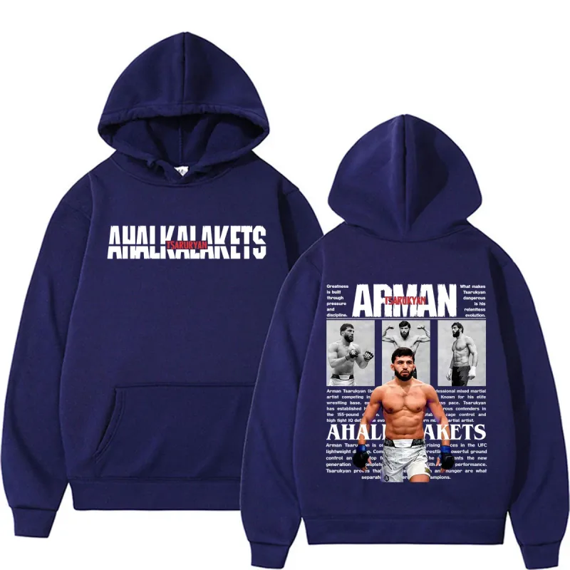 Limited Arman Tsarukyan Violence Aesthetic Sweatshirt Men Women Fashion Classic Gothic Hoodies Casual Cozy Long Sleeve Pullovers