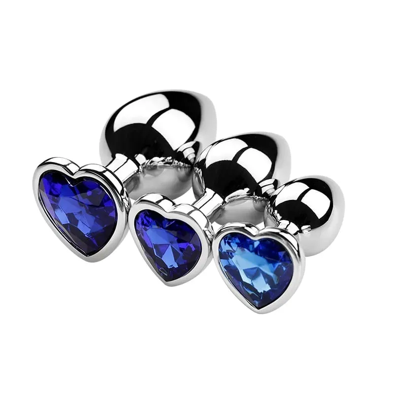 3 Sizes Metal Anal Plug Jewelry Base Beginner To Expert Butt Plug Tail Female Male Adult Toys Dildos Adult Sex Toys Couples